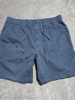 Polo Ralph Lauren Prepster Shorts Mens XL Red Navy Classic Fit Chino Drawstring